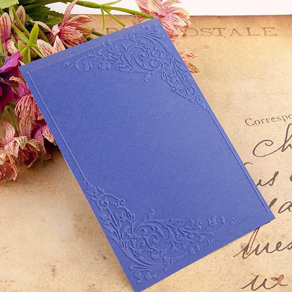 Plantilla de Embosado de Plástico 3D A6 Flor Retro