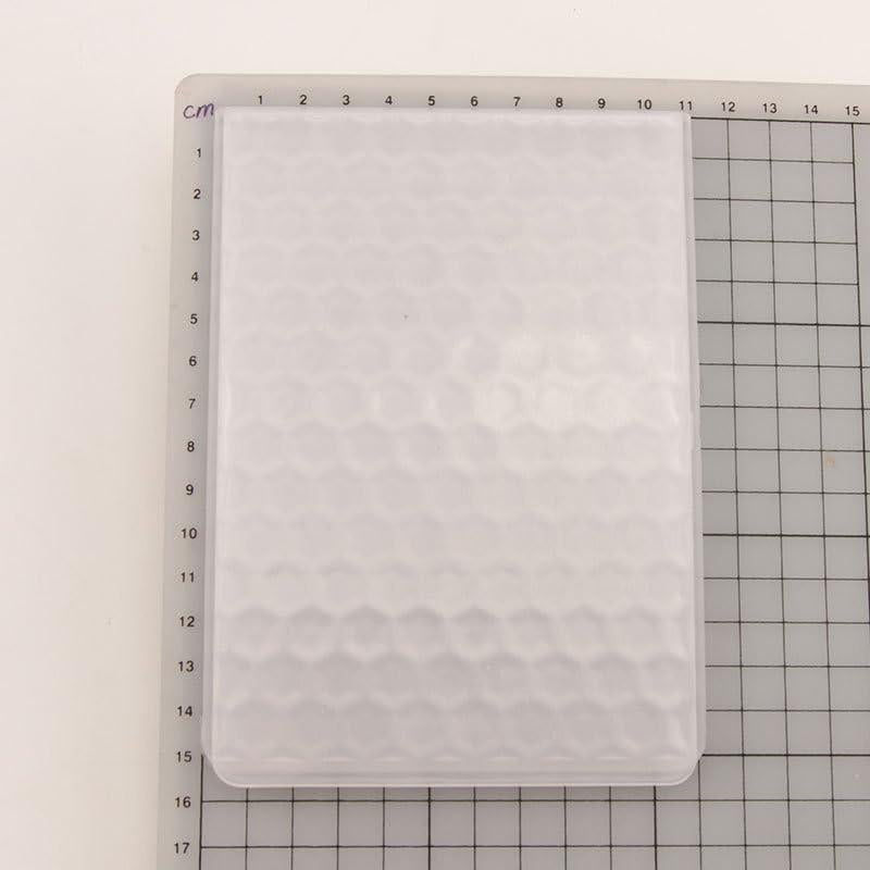 Carpeta de Embossing 3D Hexagonal Arbuya 10.16x15.24cm