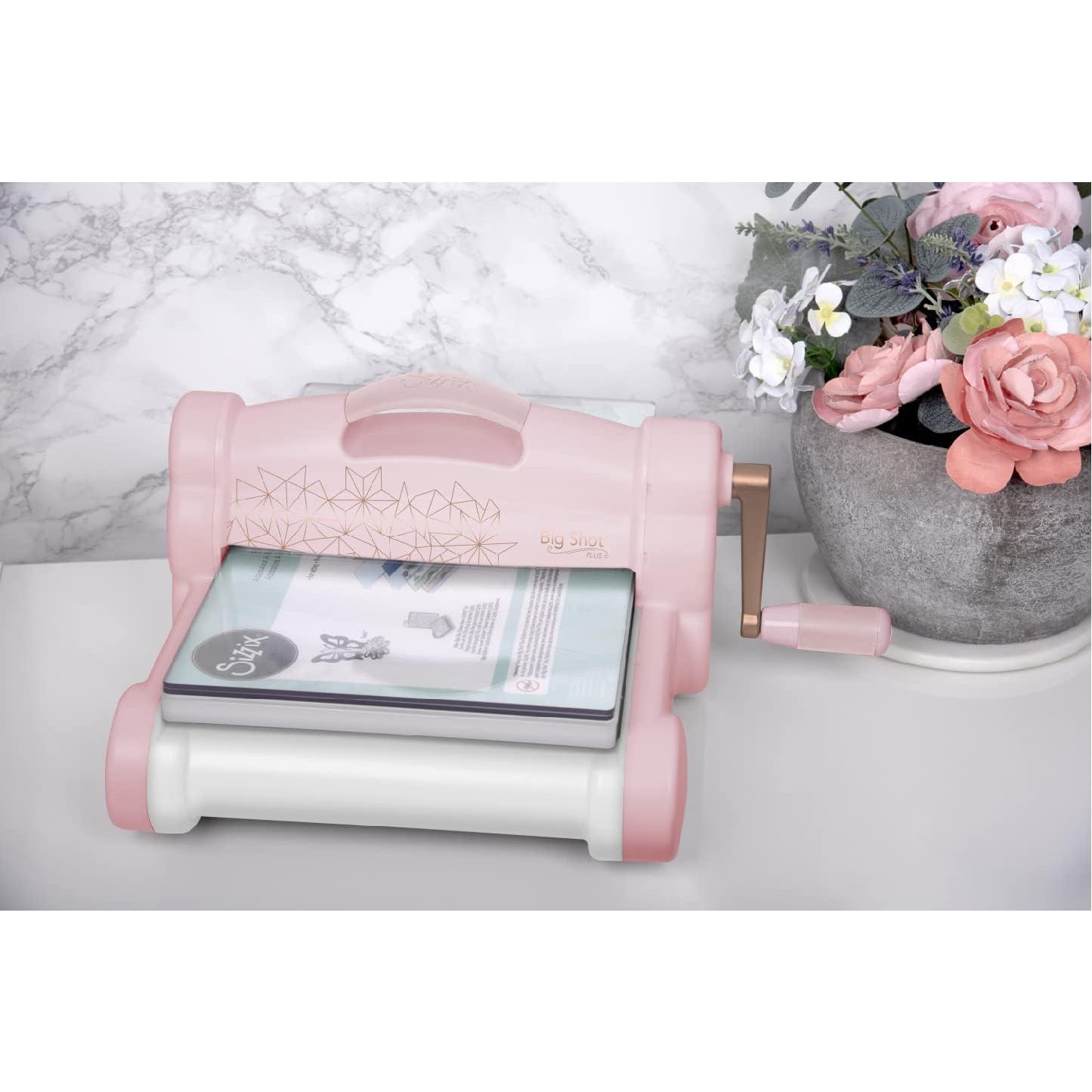 Carpeta de Embossing 3D Sizzix Flores Geométricas 15.9x10.8cm