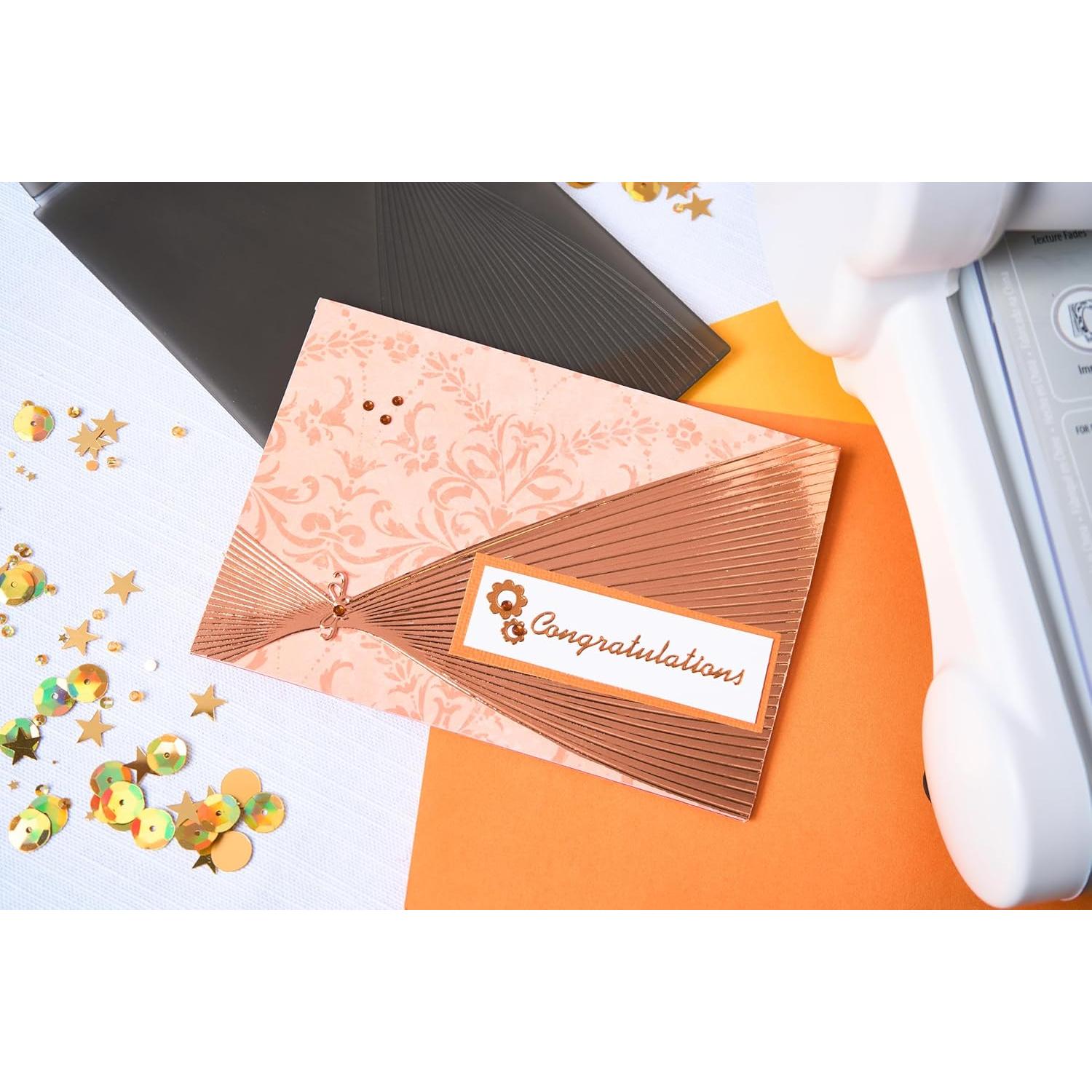 Carpeta de Embossing 3D Sizzix French Twist 15.9x10.8cm