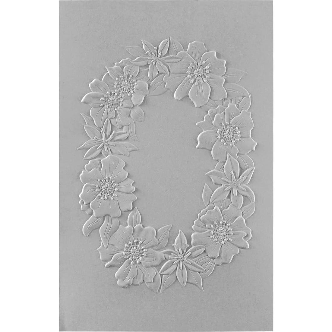 Carpeta de Embossing 3D Spellbinders Nature's Botanical Wreath