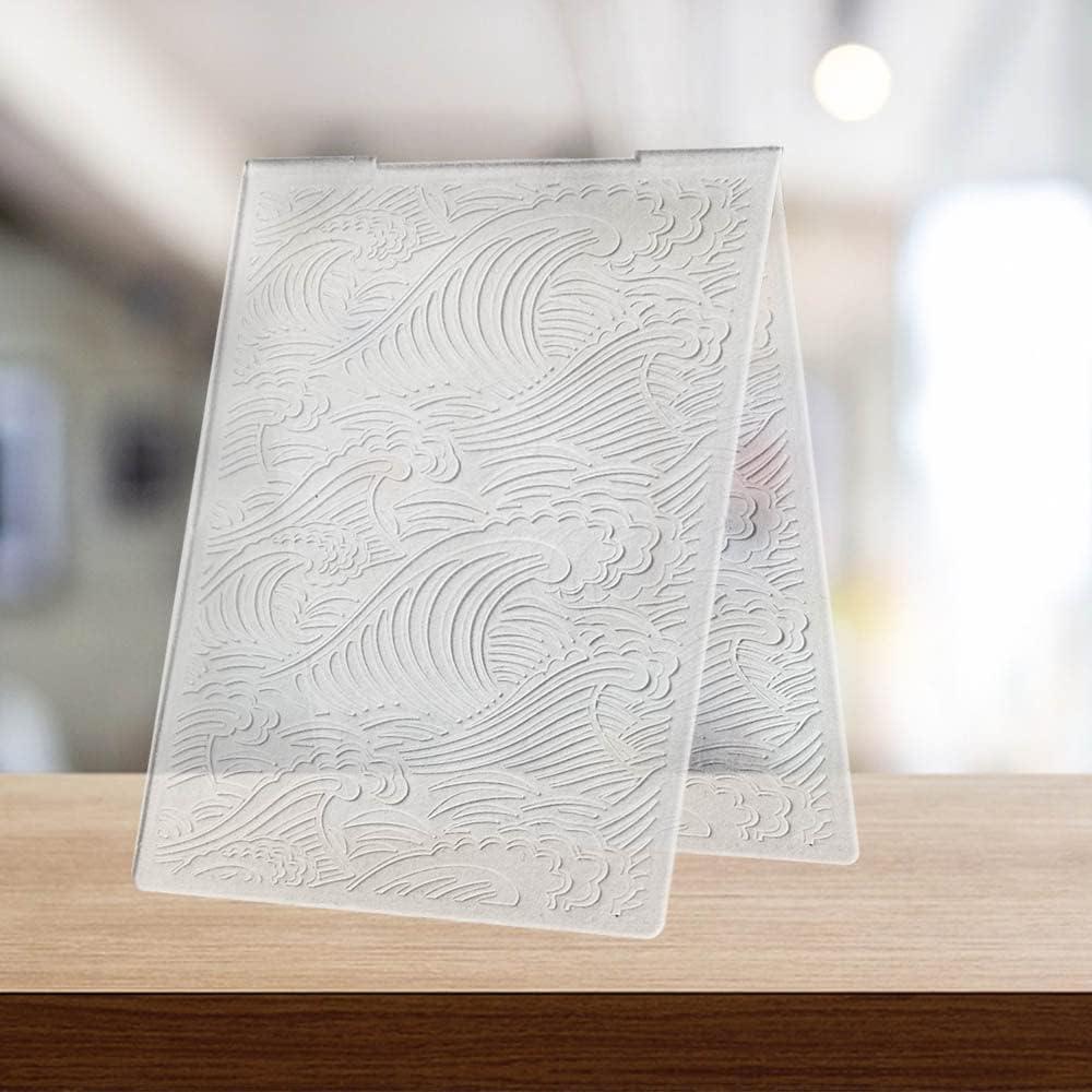 Carpeta de Relieve Estivaux Olas para Tarjetas 10.5 x 14.3 cm