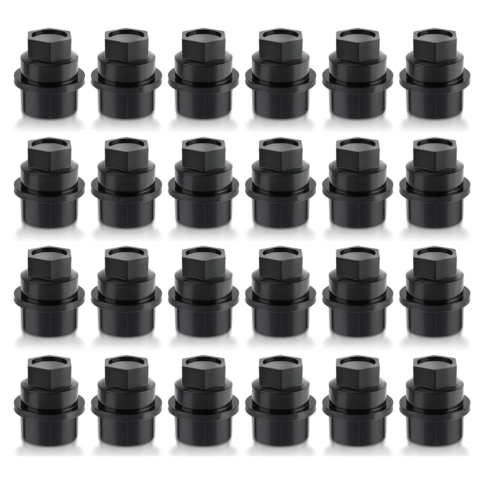 Cubiertas de Tuercas de Rueda AUTOKAY 24 Piezas M27 22mm