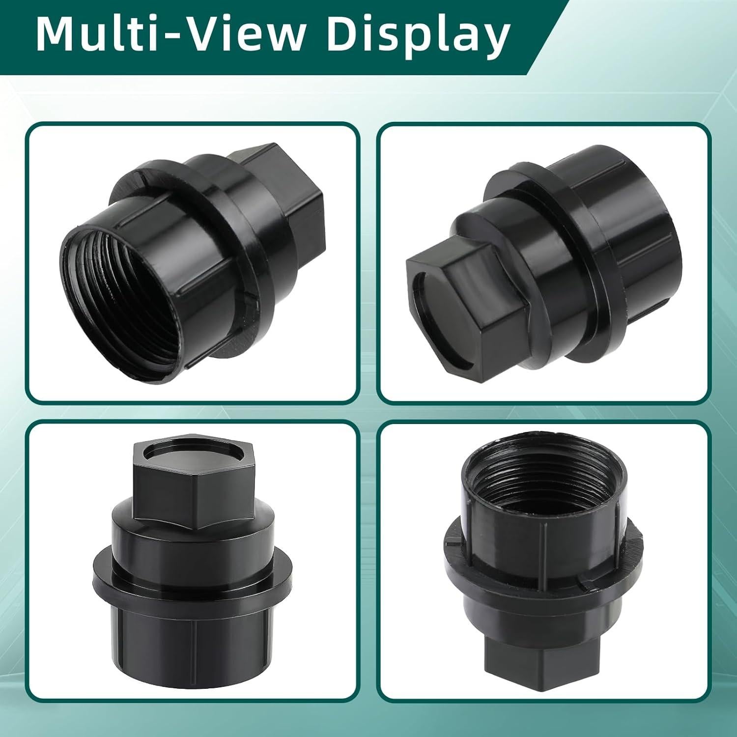 Cubiertas de Tuercas de Rueda AUTOKAY 24 Piezas M27 22mm