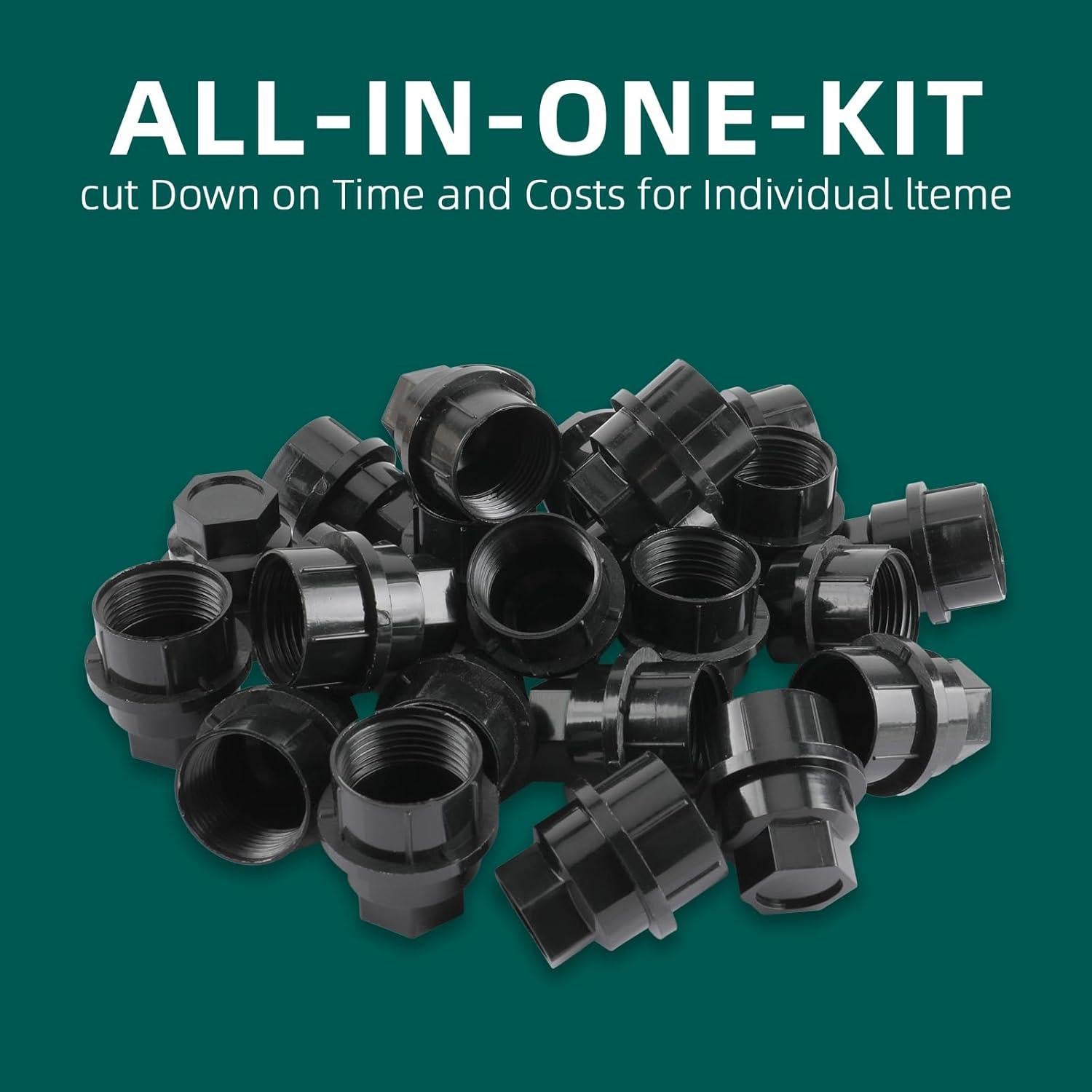 Cubiertas de Tuercas de Rueda AUTOKAY 24 Piezas M27 22mm