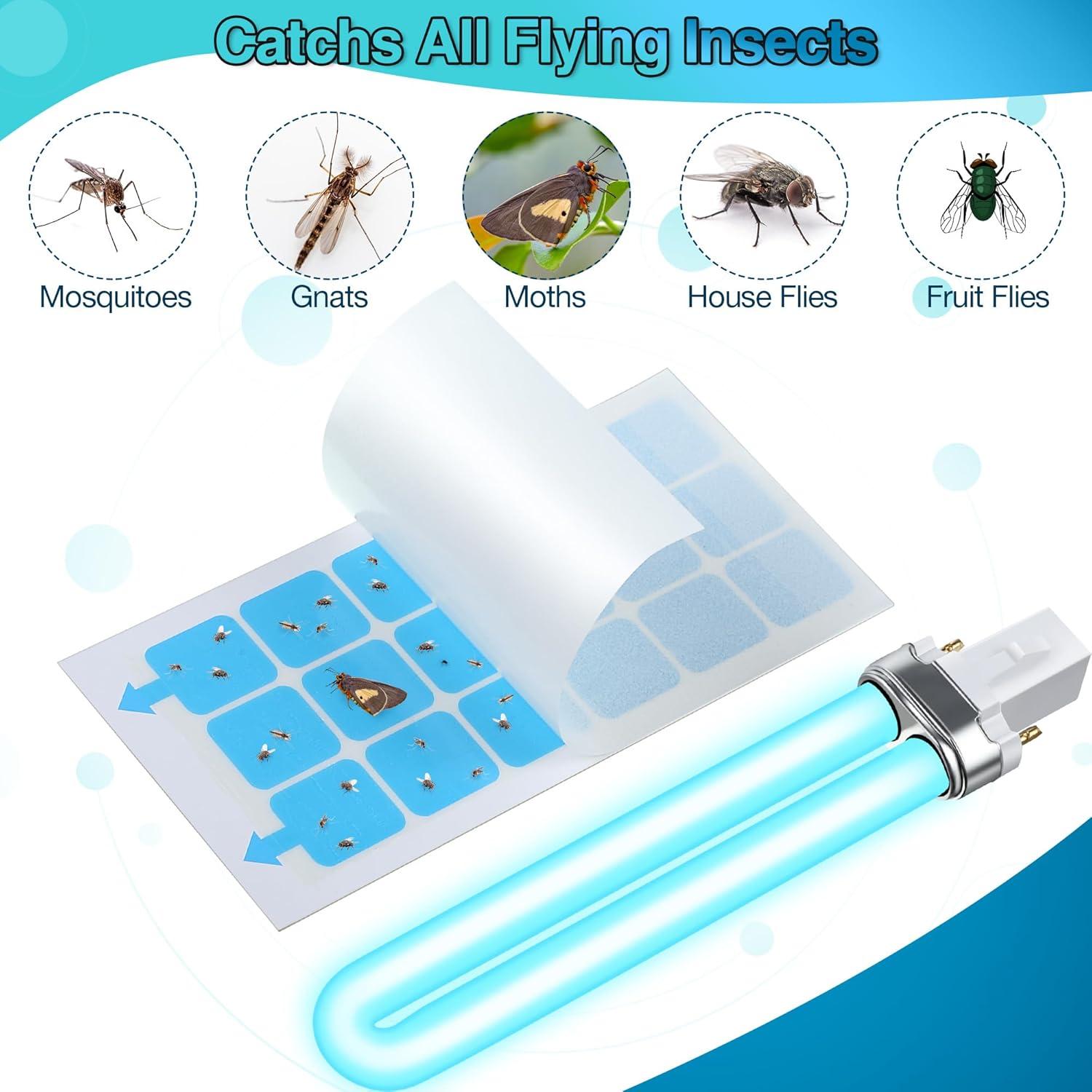 Kit de Reemplazo Bombillas UV 9W Qualirey + 12 Tarjetas Adhesivas