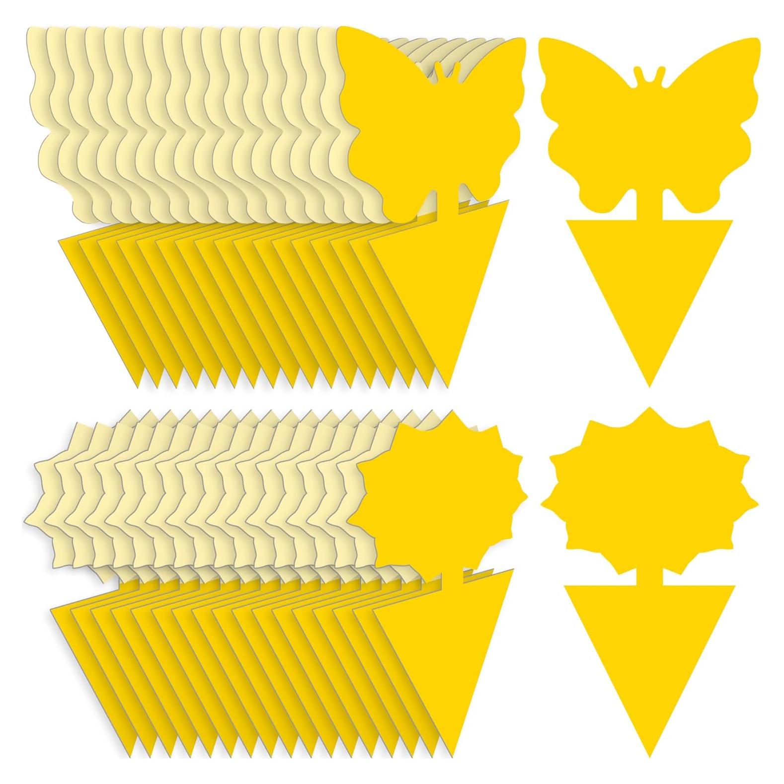 Trampas Adhesivas Amarillas para Moscas de Fruta Landisun 36pc