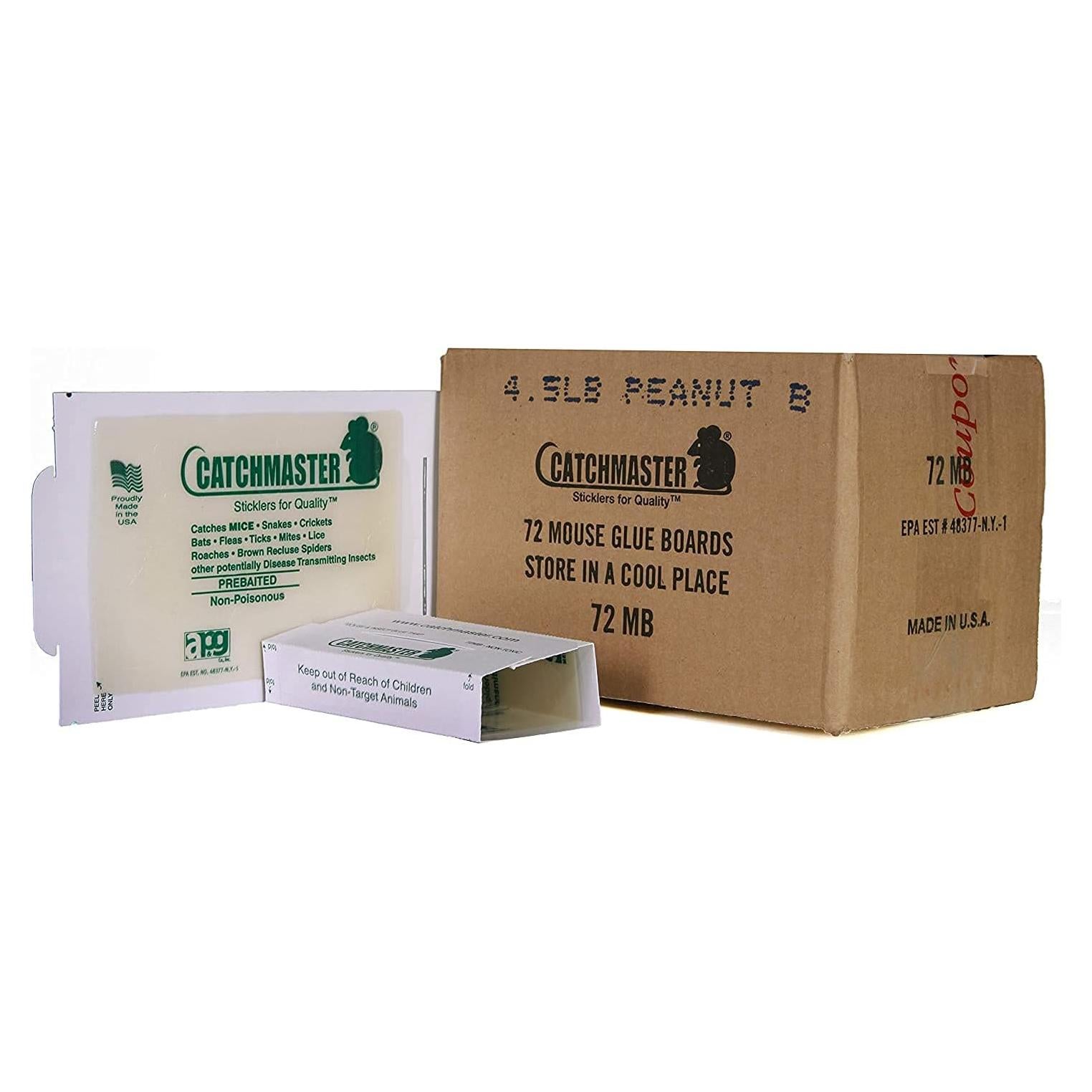 72 Trampas de Pegamento Catchmaster 72MB para Insectos