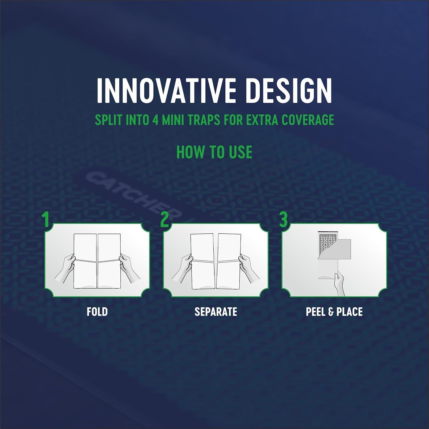 Trampas de Insectos Catcher Labs 48 Unidades Extra Pegajosas