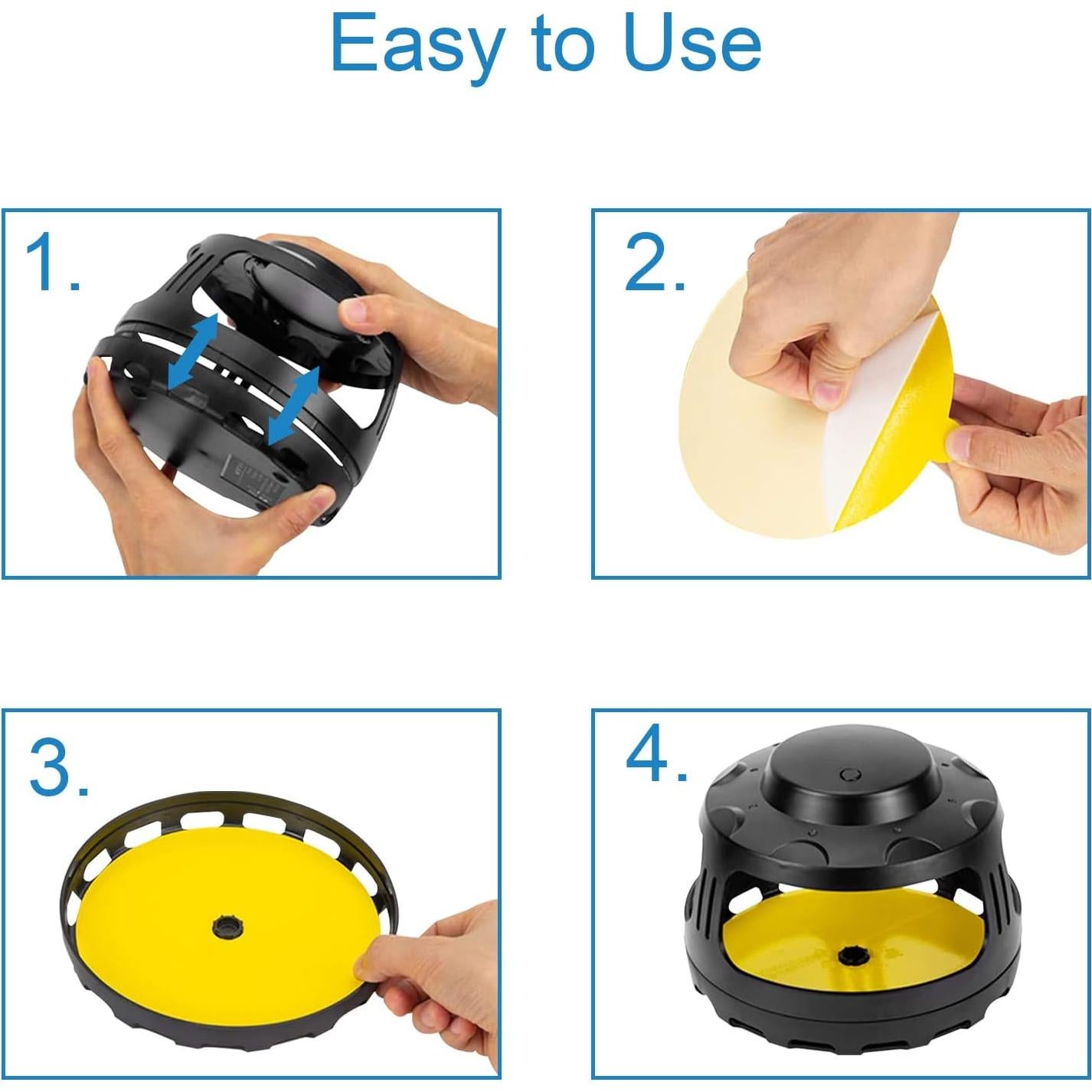24 Discos de Recarga para Trampa de Pulgas Dichroma 13.7 cm
