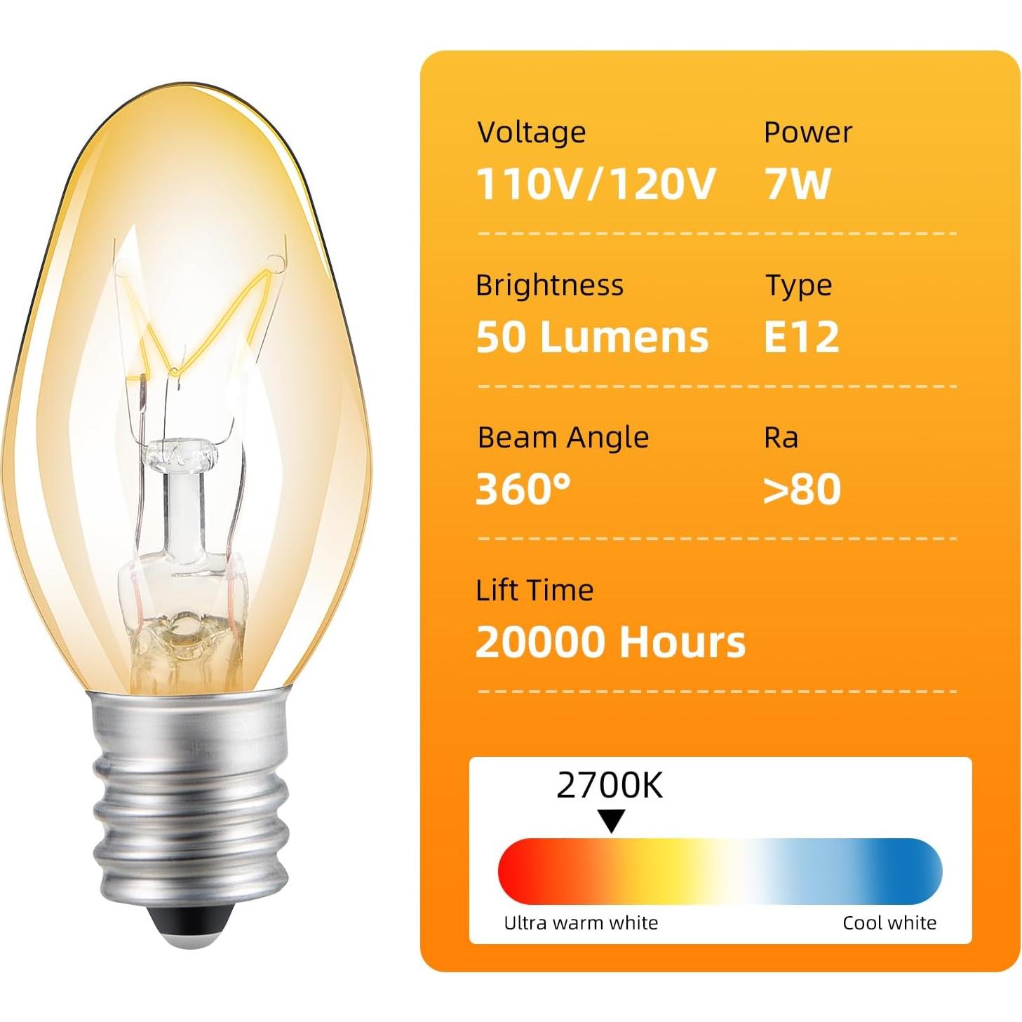 Bombillas de Repuesto Jahy2Tech para Trampa de Pulgas - 6 Unidades