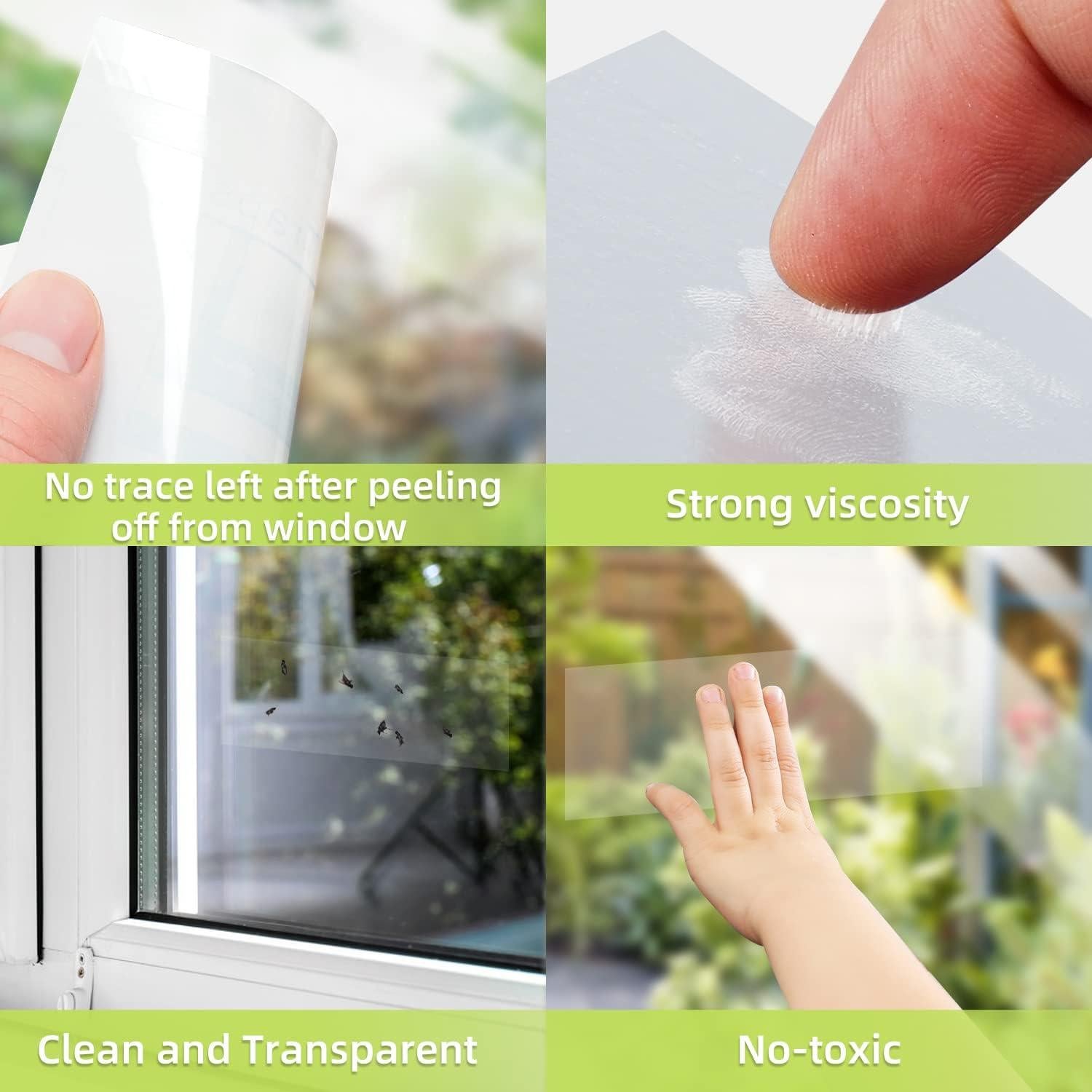 Trampas de Moscas para Ventanas Kensizer 30-Pack Transparentes