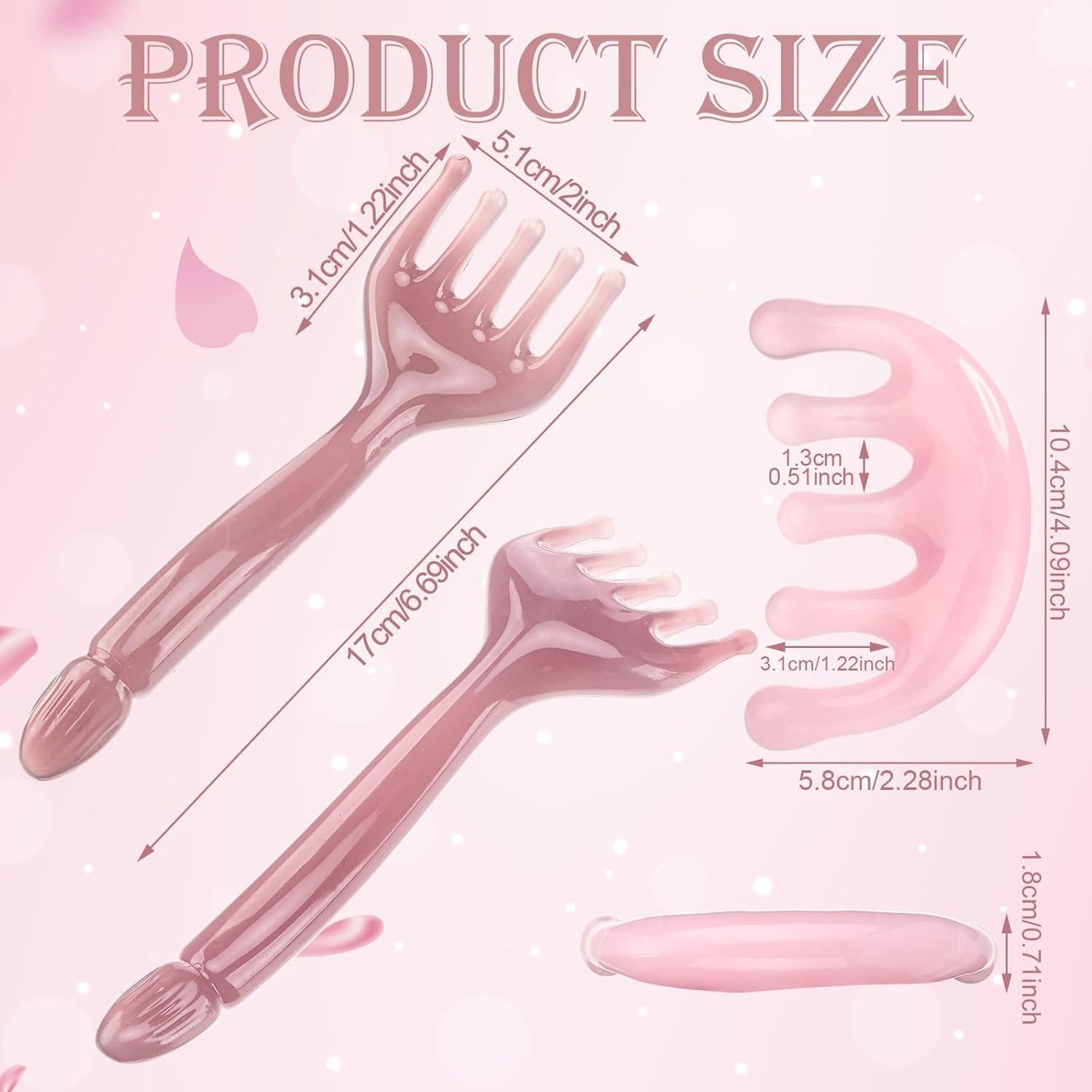 Paquete de 3 Masajeadores de Cabeza ProSuites - Relajación y Estrés