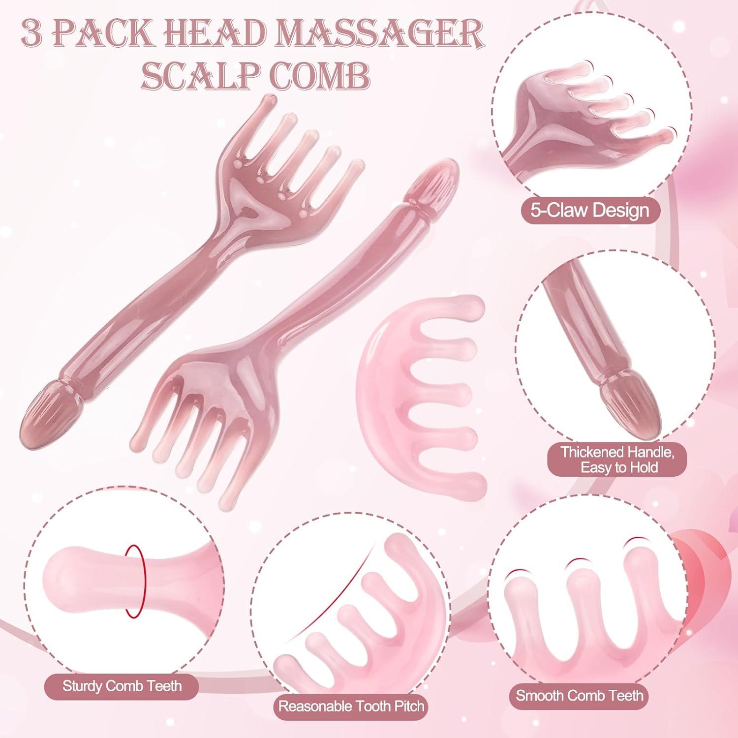 Paquete de 3 Masajeadores de Cabeza ProSuites - Relajación y Estrés