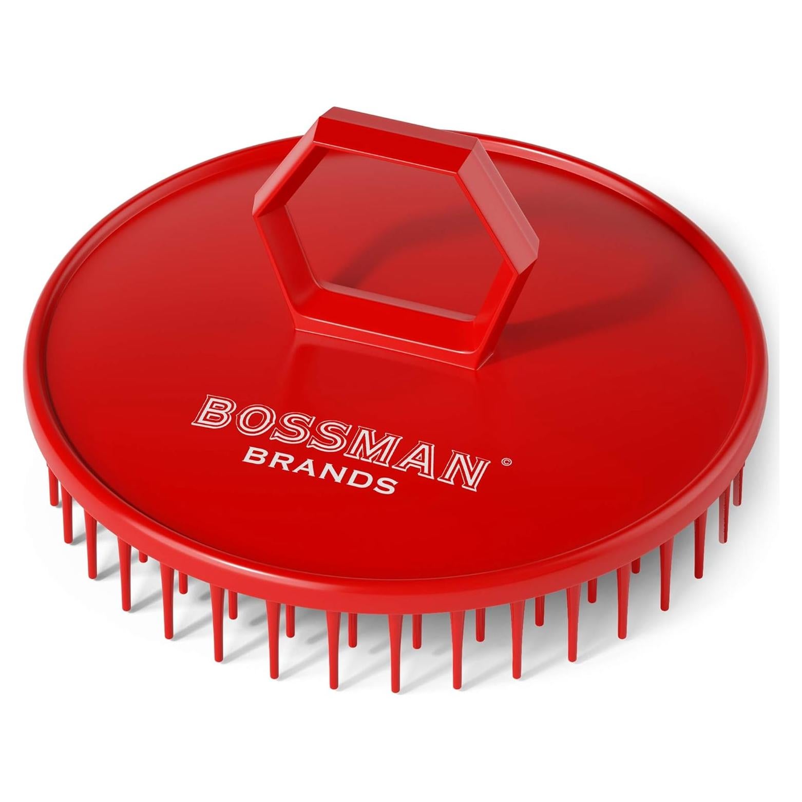 Masajeador de cuero cabelludo Bossman 7.62 cm - Exfoliador de barba