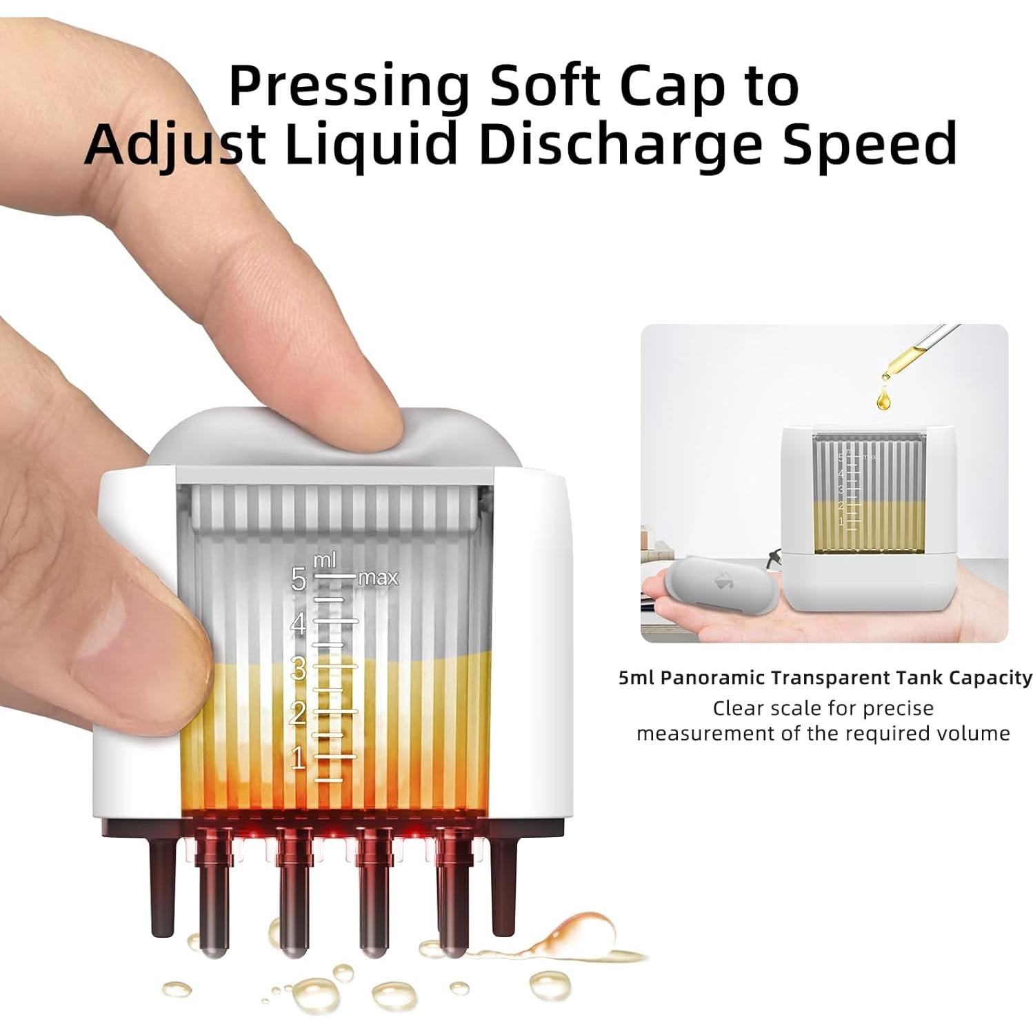 Aplicador de Aceite para Cabello Eléctrico Mriya 5ml