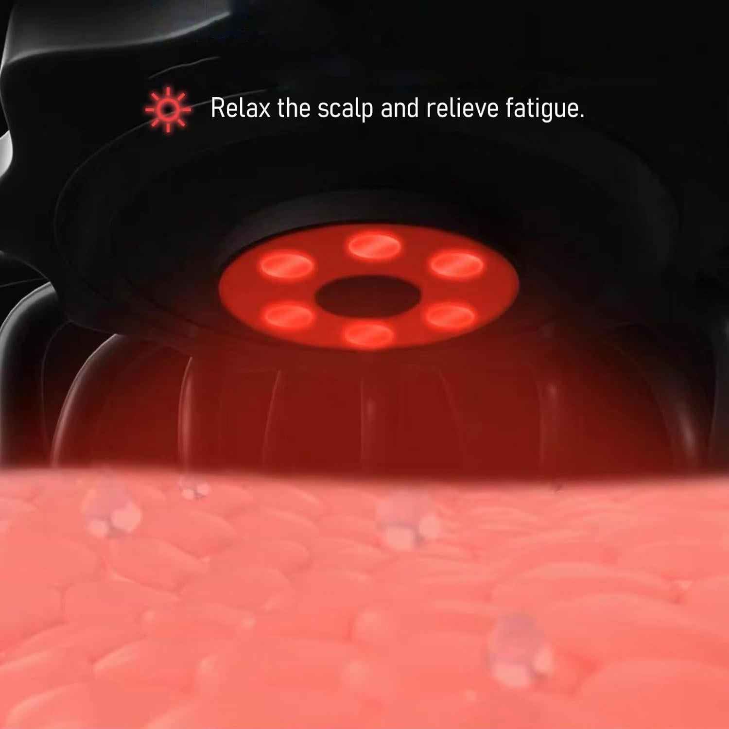 Masajeador Eléctrico de Cabeza JIEJUNJIE 20 Garras Bluetooth