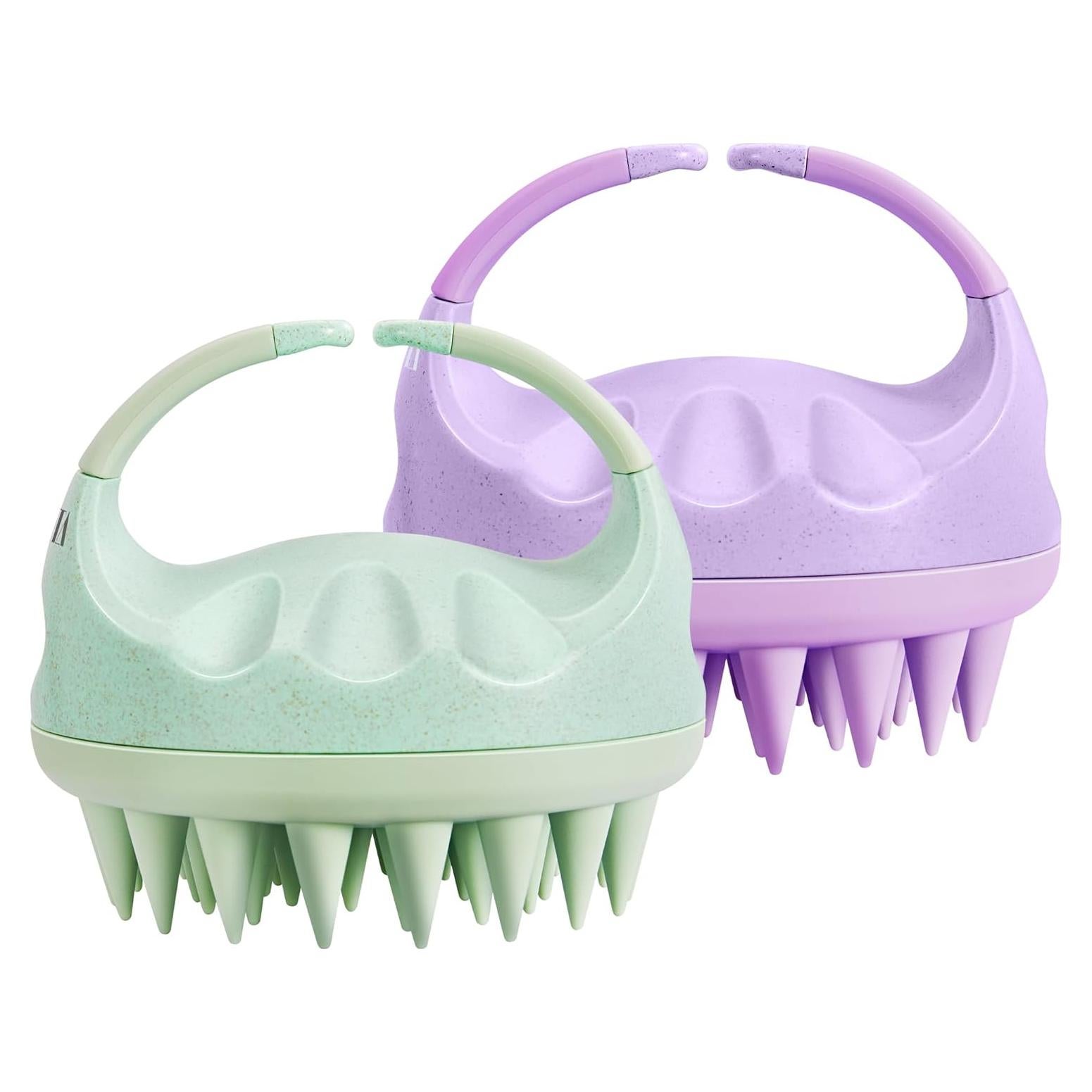 Masajeador de Cuero Cabelludo HEETA con Cerdas de Silicona 14.1x10cm