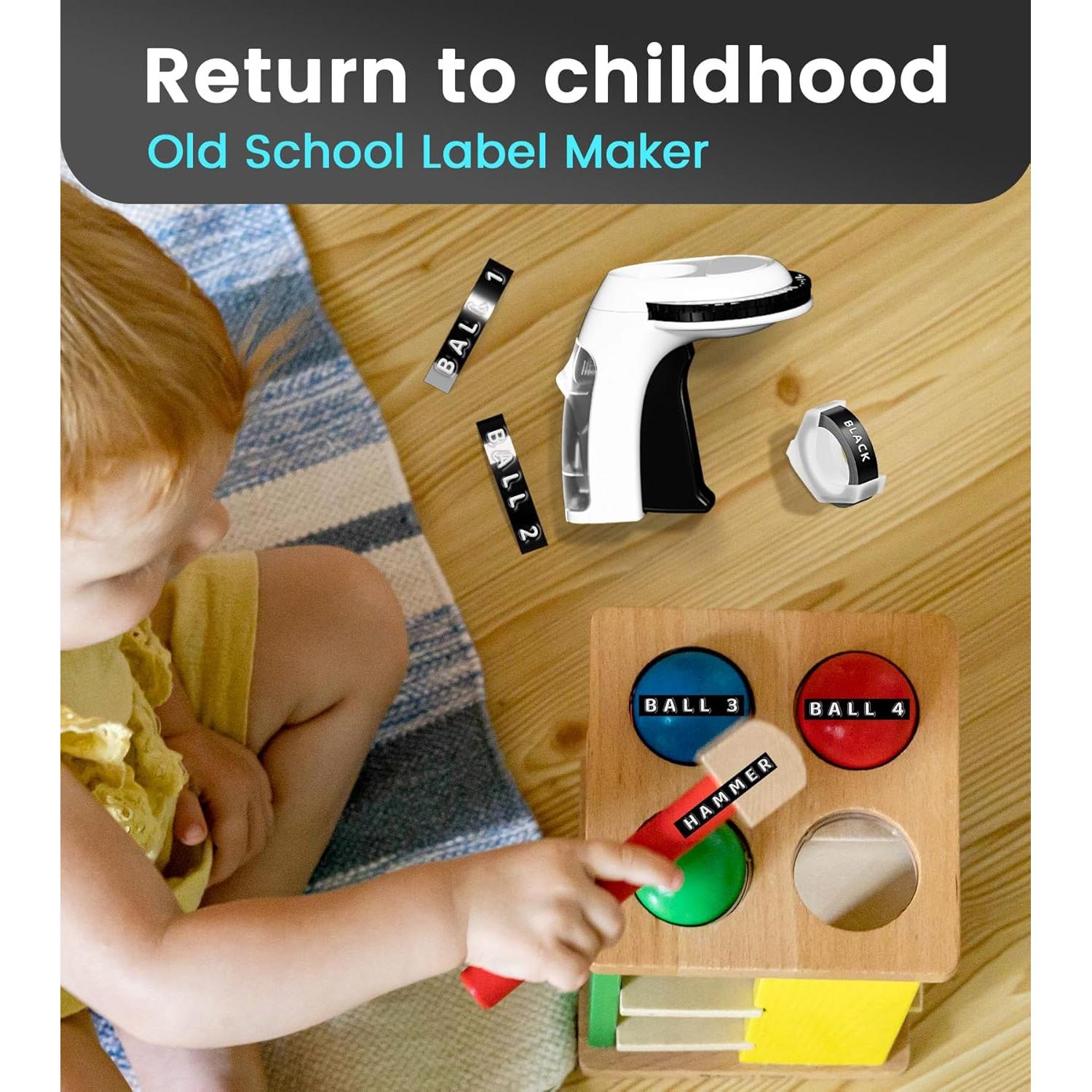 Máquina de Etiquetas en Relieve Vixic 3D Manual para Hogar