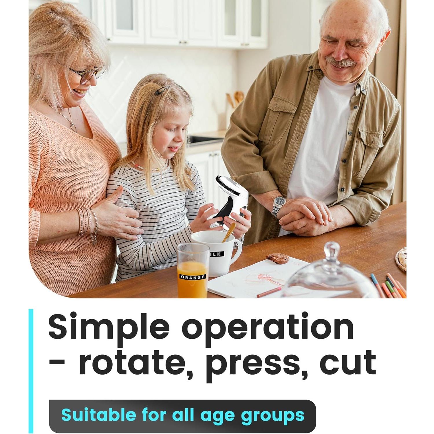 Máquina de Etiquetas en Relieve Vixic 3D Manual para Hogar