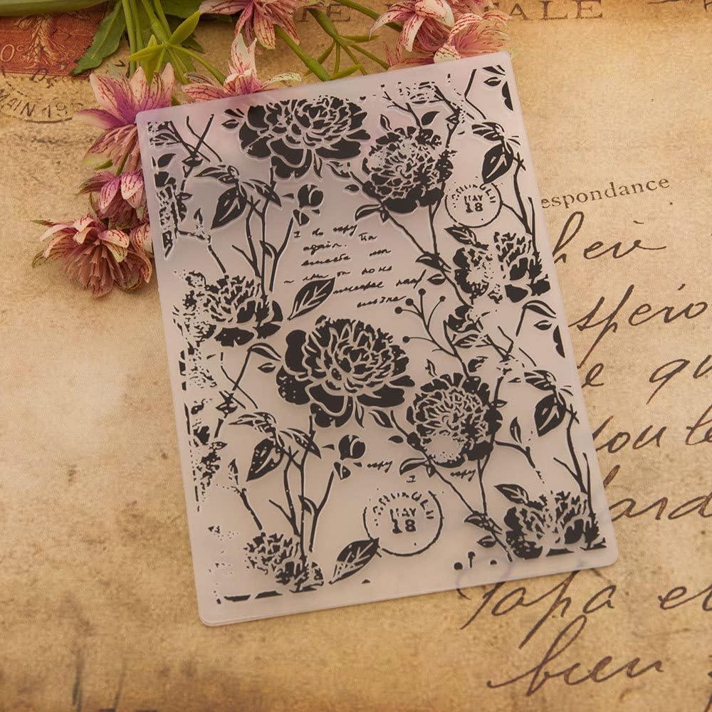 Plantilla de Embossing Plástico Lily Craft 10.5x14.8cm