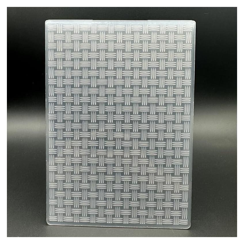 Plantilla de Embosado 3D Plástico 12.7x17.8 cm para Scrapbooking