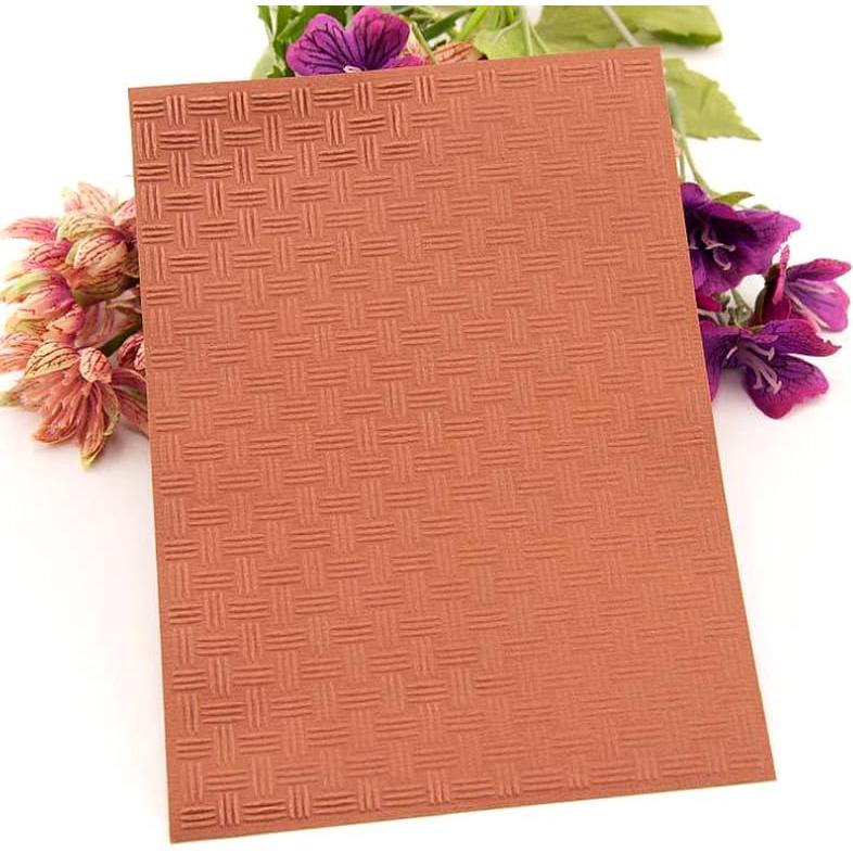 Plantilla de Embosado 3D Plástico 12.7x17.8 cm para Scrapbooking