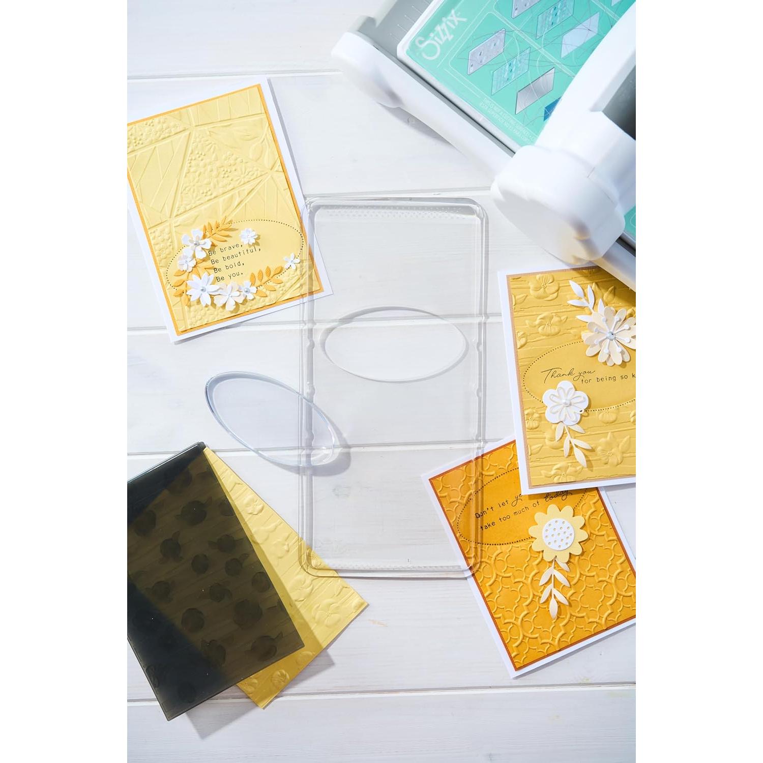 Inserto Ovalado Difusor Dimensional Sizzix Stacey Park