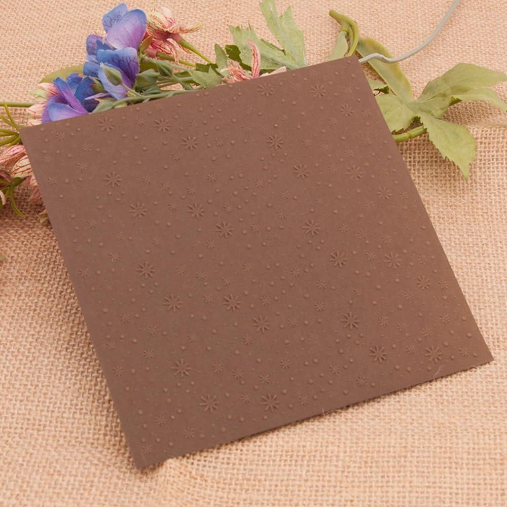 Plantilla de Embosado 3D Plástico Navidad Copos de Nieve