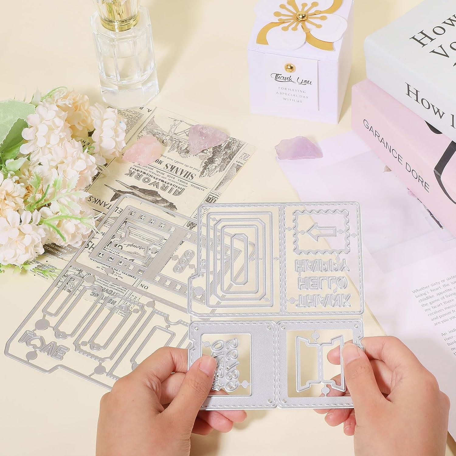 Troquel de Sello GLOBLELAND para Scrapbooking DIY - 2 Piezas