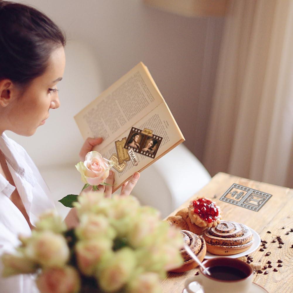 Troquel de Sello GLOBLELAND para Scrapbooking DIY - 2 Piezas