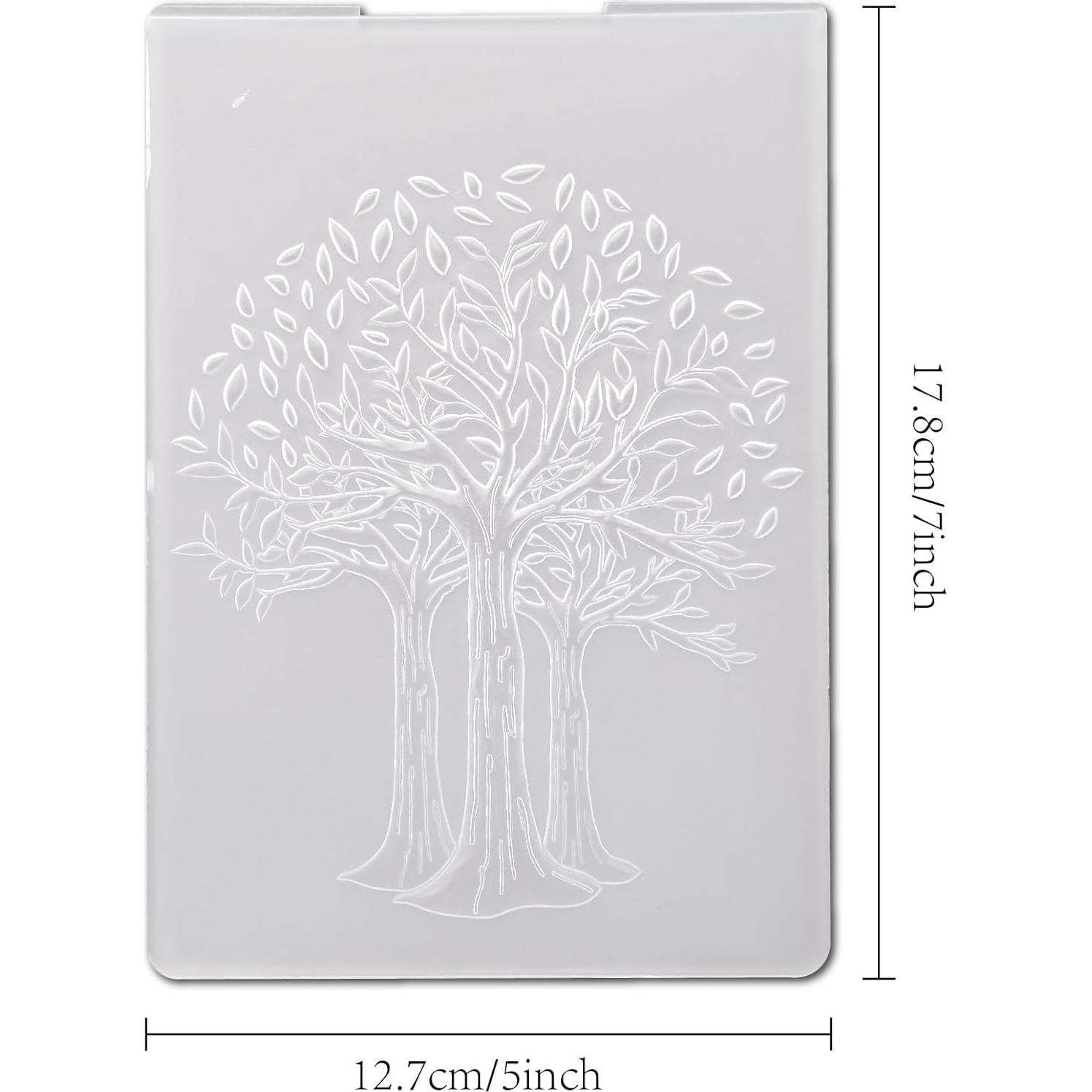 Carpeta de Embossing 3D Arbuya Árbol Navidad 12.7x17.8cm
