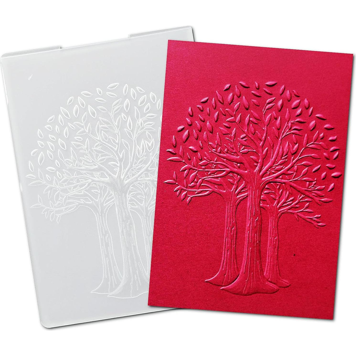 Carpeta de Embossing 3D Arbuya Árbol Navidad 12.7x17.8cm