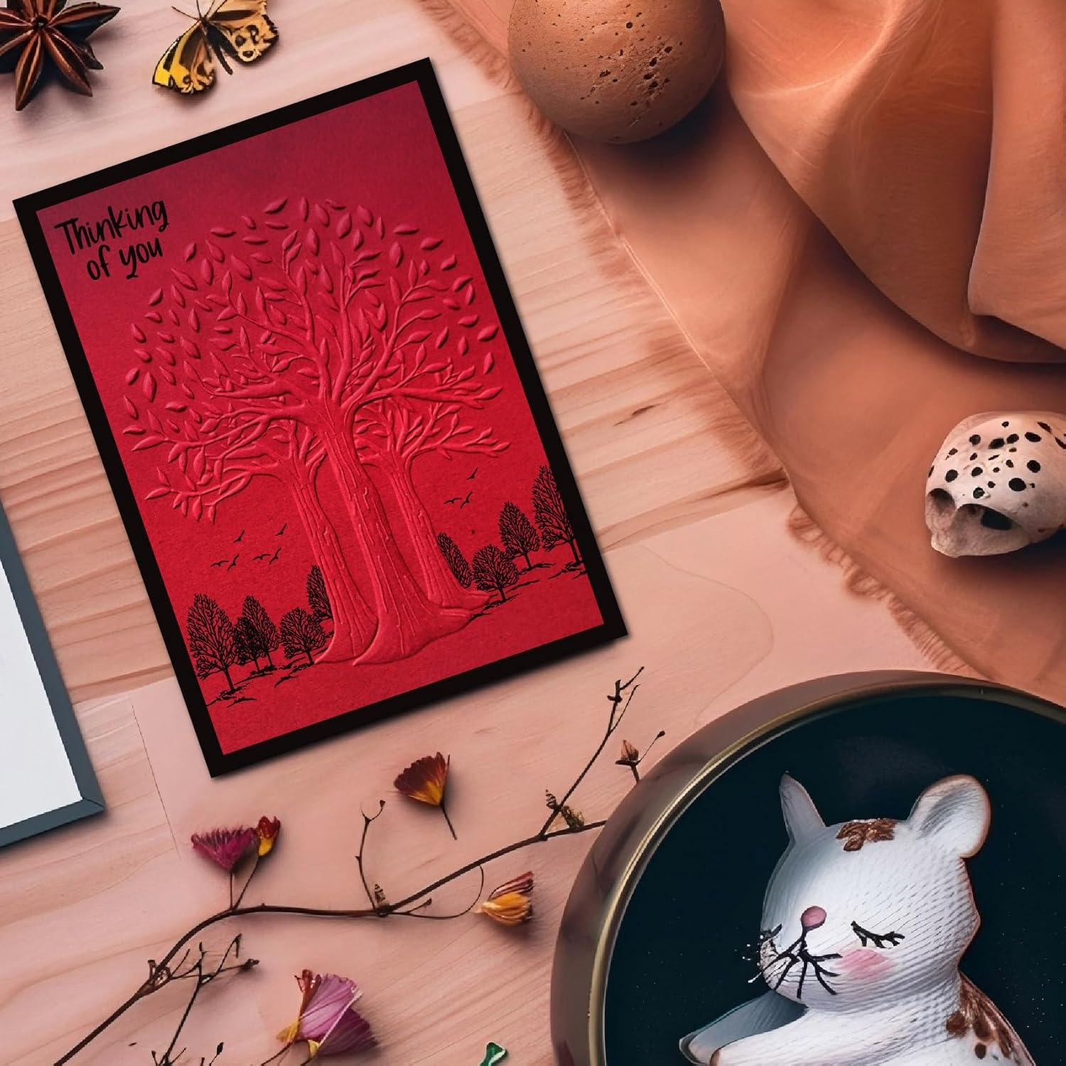 Carpeta de Embossing 3D Arbuya Árbol Navidad 12.7x17.8cm