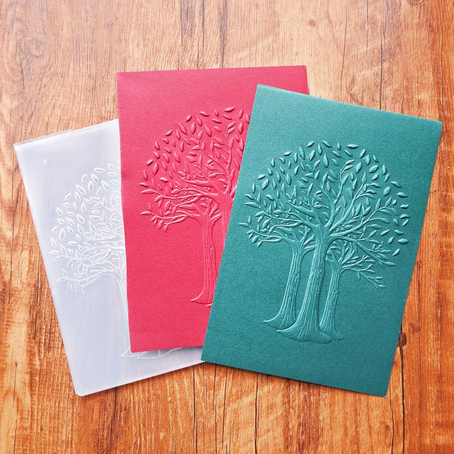 Carpeta de Embossing 3D Arbuya Árbol Navidad 12.7x17.8cm