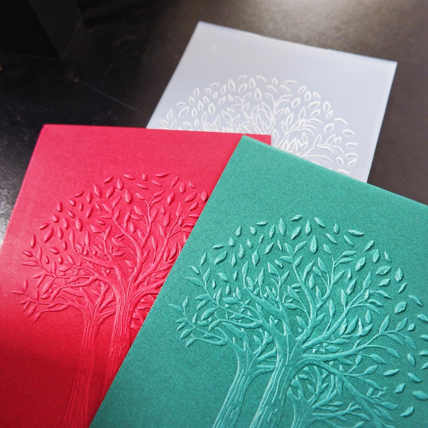 Carpeta de Embossing 3D Arbuya Árbol Navidad 12.7x17.8cm
