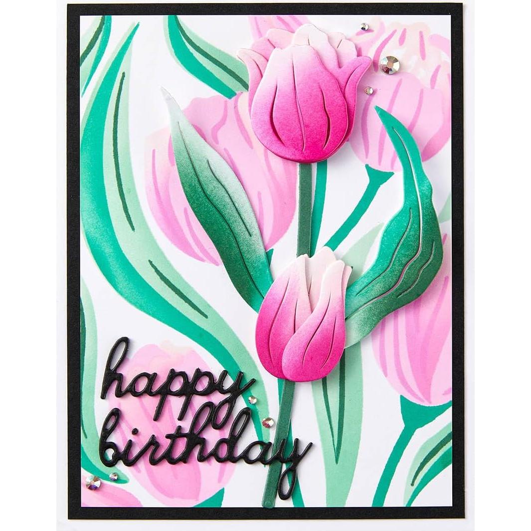 Paquete de Plantillas 3D Tulipanes Giratorios Simon Hurley