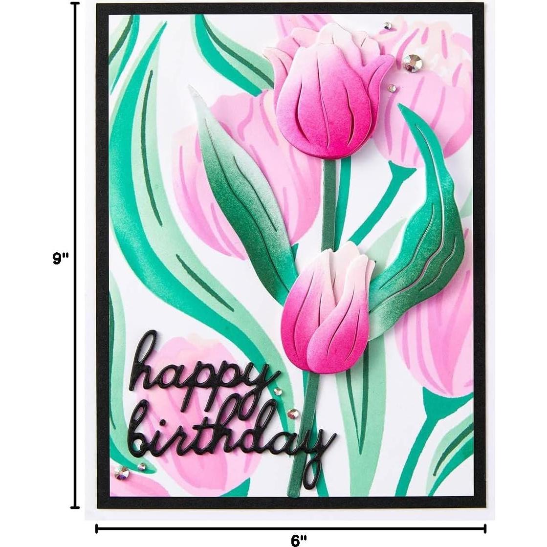 Paquete de Plantillas 3D Tulipanes Giratorios Simon Hurley