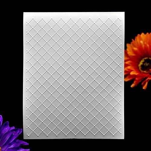 Plantilla de Embossing DDOUJOY 12.1x15.2cm para Manualidades