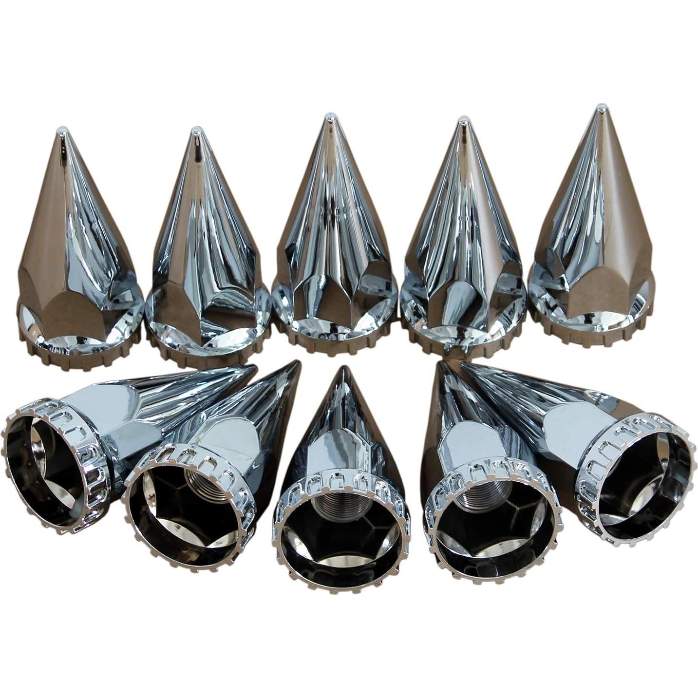 Juego Cubiertas de Eje ABS Cromado MRJLK 33mm para Camiones