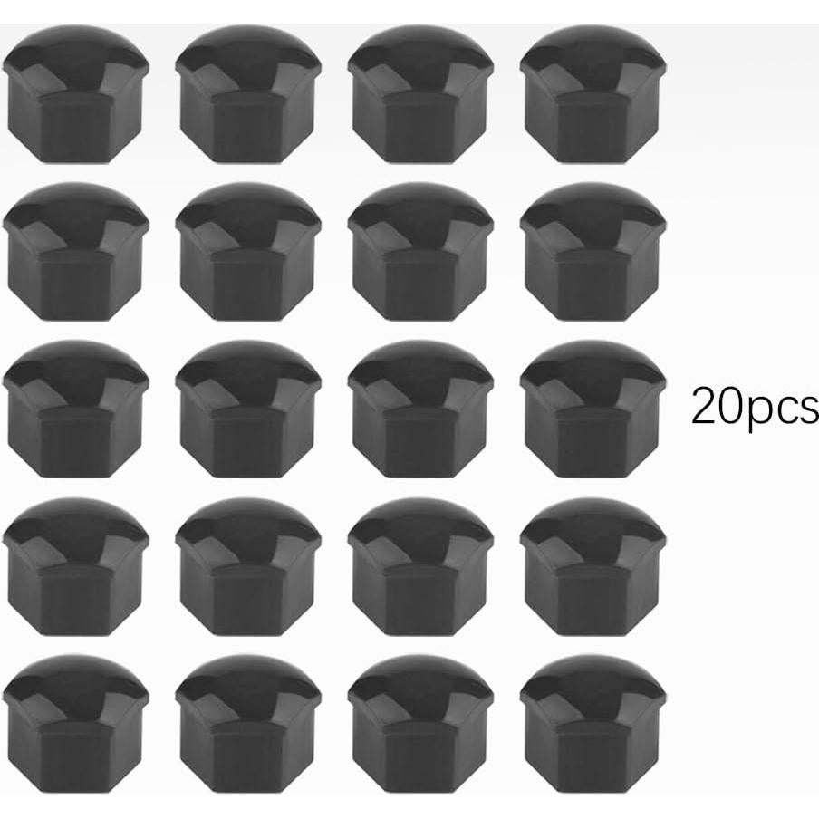 Cubiertas de Tuercas de Rueda ASUBHA 21mm - 20 Piezas