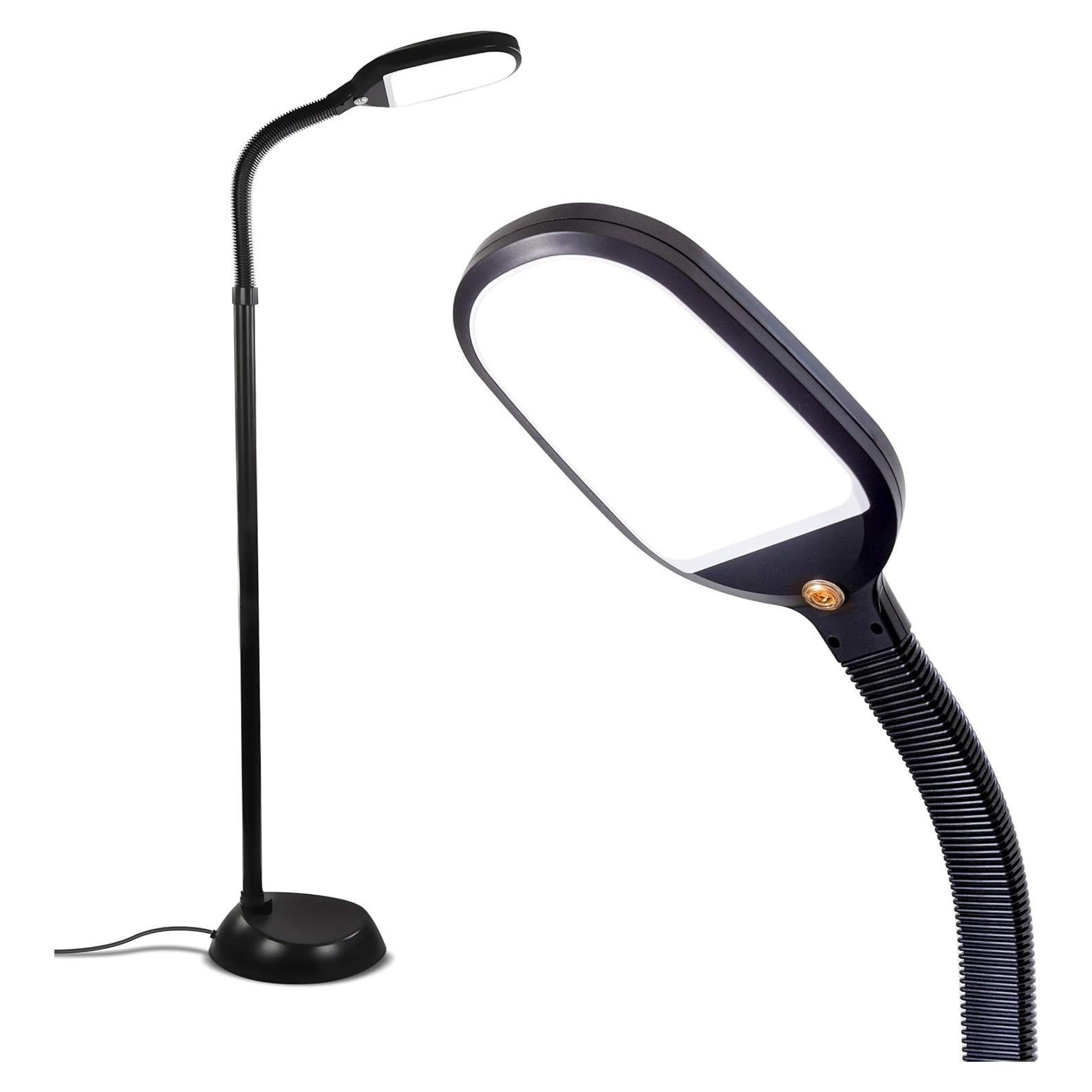 Lámpara de Pie LED Brightech Litespan Ajustable - Negro