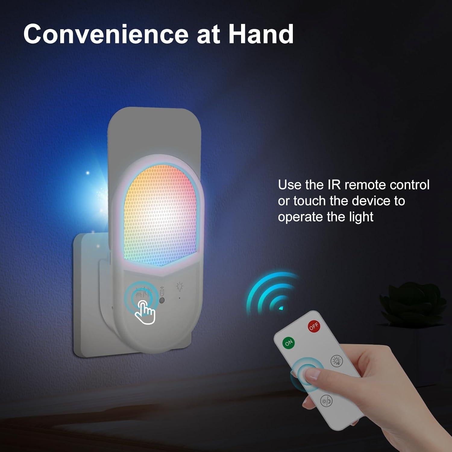 Trampa de Insectos Voladores ZAYMAN FT-60 con Luz Nocturna RGB