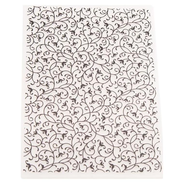 Carpeta de Relieve Duradera Minicreat para Estampado de Flores