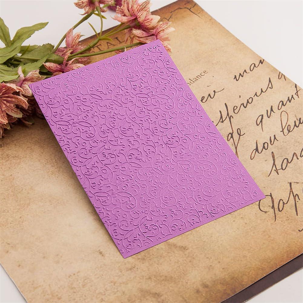 Carpeta de Relieve Duradera Minicreat para Estampado de Flores