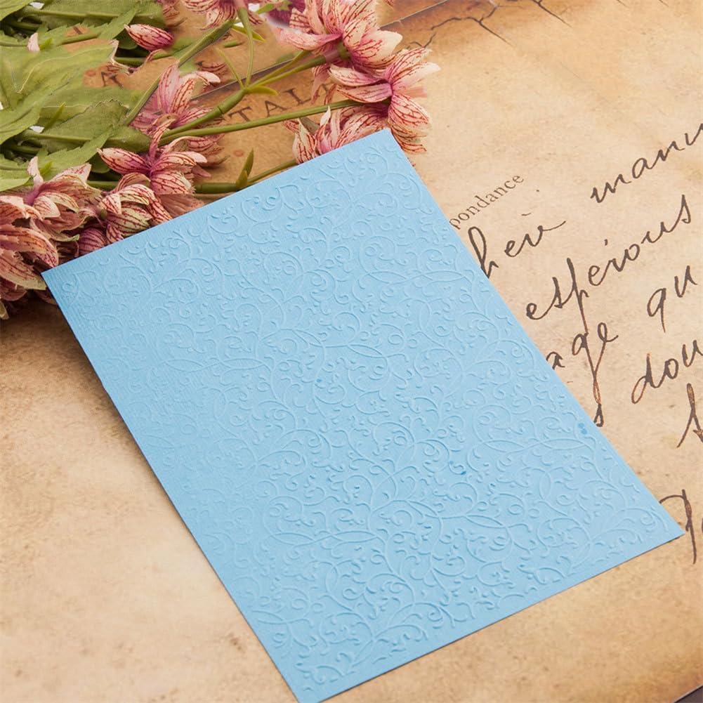 Carpeta de Relieve Duradera Minicreat para Estampado de Flores