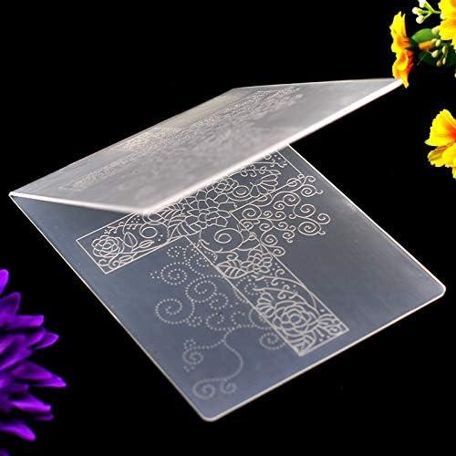 Plantilla de Embossing Kwan Crafts para Tarjetas 14.4x10.5cm