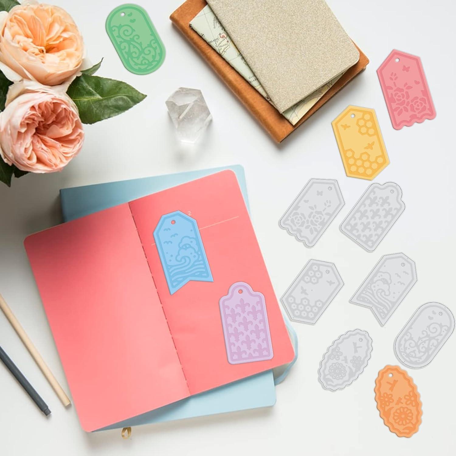 Troqueles de Corte de Etiquetas ORIGACH - 6 Piezas de Acero