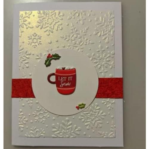 Plantilla de Embossing Kwan Crafts 12x15cm para Manualidades