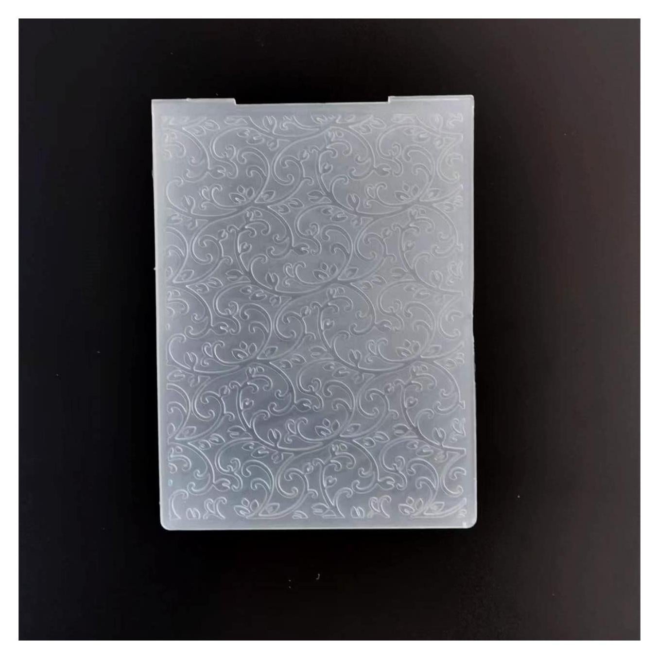 Carpeta de Relieve WJ para Hacer Tarjetas Floral 10.5x14.5cm